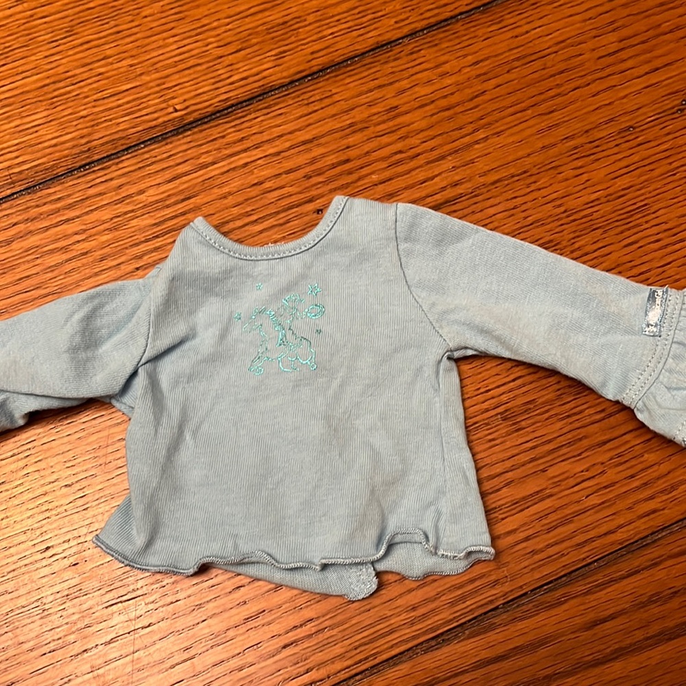 American Girl Doll Rustic Ranch Shirt